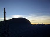 Salita con ciaspole e con...tramonto da Lizzola al Passo di Manina e al Monte Sasna il 23 gennaio 2010 - FOTOGALLERY